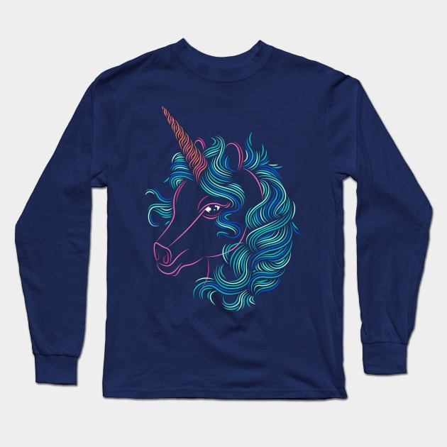 Patrick Seymour • Unicorn Long Sleeve T-Shirt by PatrickSeymour